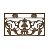 Old cast iron grid