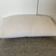 Coussin tissu outdoor écru rosé