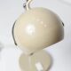 Lampe vintage eyeball beige 1970