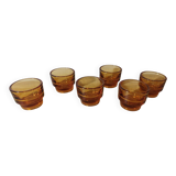 Amber egg cups Lever