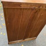 Vintage 18th Century Solid Mahogany Bookshelf
