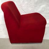 Red Alky heater by Giancarlo Piretti, Edition Castelli, 70s