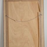 Tableau sable Diem Sénégal encadré 92x62cm