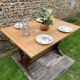 Table de bistrot anglaise ancienne