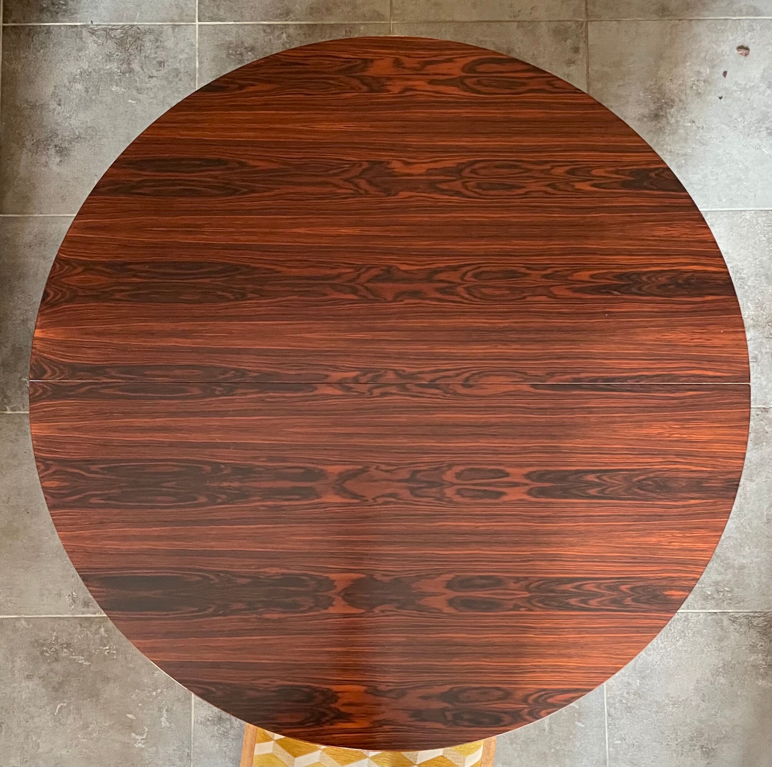 Table dining room Scandinavian rosewood