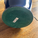 Blue ceramic lamp base
