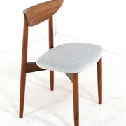 Set of 4+2 Harry Ostergaard for Randers Møbelfabrik chairs - danish design