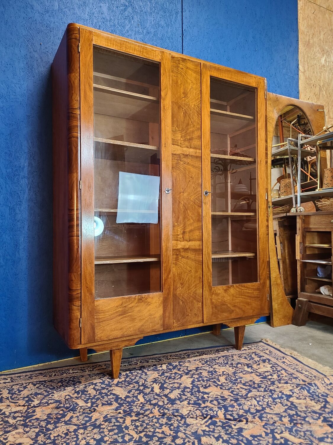 Art deco display case circa 1930