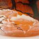 Seau, pot à biscuits ancien, verre soufflé, émaillé, ateliers Legras, art nouveau