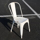 White Tolix A chair, 1950