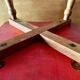Vintage desk and chair for children in painted wood
