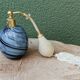 Set of 5 old glass perfume sprays