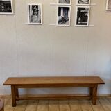 Banc de ferme en chêne