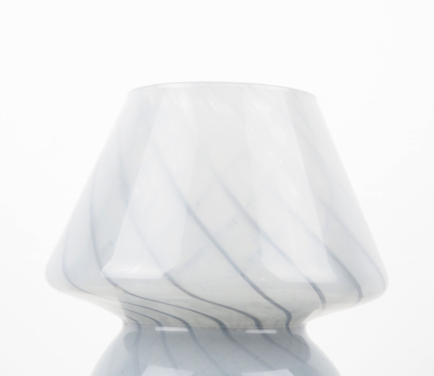 Murano mushroom table lamp by Vetri Italy, 1970