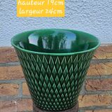 Green flowerpot