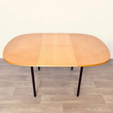 Dining table with system. Model TRC20 by Pierre Guariche for Huchers Minvielle ARP.