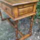 Ancienne console de ferme en bois Massif