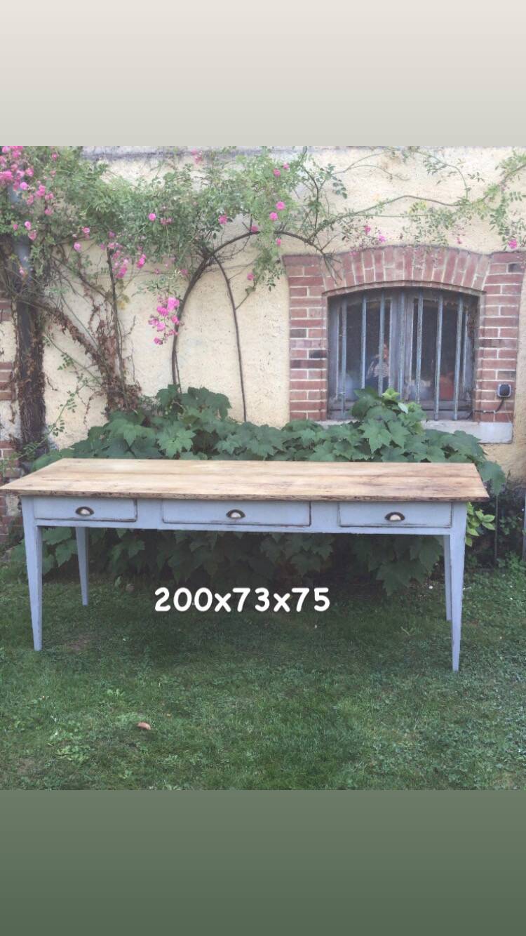 2m farm table