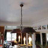 double billiard chandelier