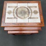 Scandinavian nesting tables