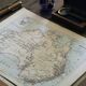 Australia, old map 1887 – Vintage geographical map.