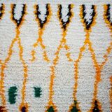 Colorful Berber Carpet 207 X 74cm