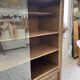 XXL oak display cabinet furniture