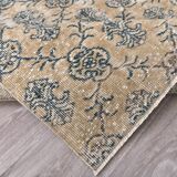 Light Mustard & Black Turkish Rug 215x296Cm SK 240852