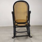Rocking-chair curved wood