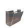 Vintage magazine rack in plexiglass by David Lange.