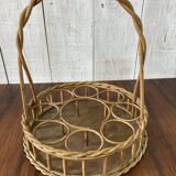 Vintage wicker basket