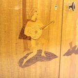 Scandinavian wooden bar cabinet, Swedish modern, Sweden, 1930