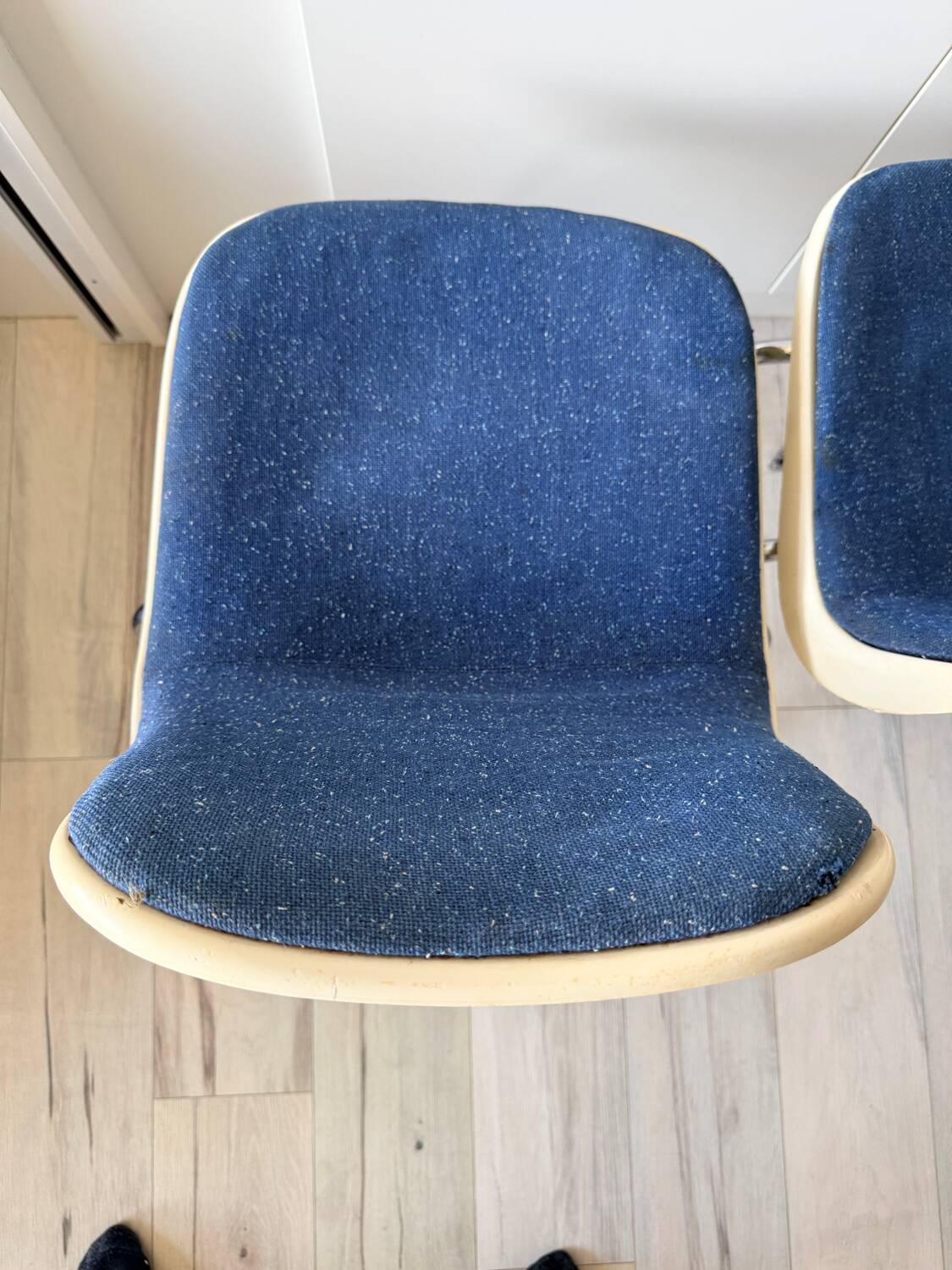 Set of 4 vintage Cojar chairs – Fermigier design – National Furniture