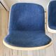 Set of 4 vintage Cojar chairs – Fermigier design – National Furniture