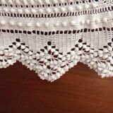 Ancien couvre lit crochet fait main