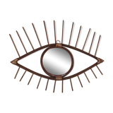 Mirror wooden eye