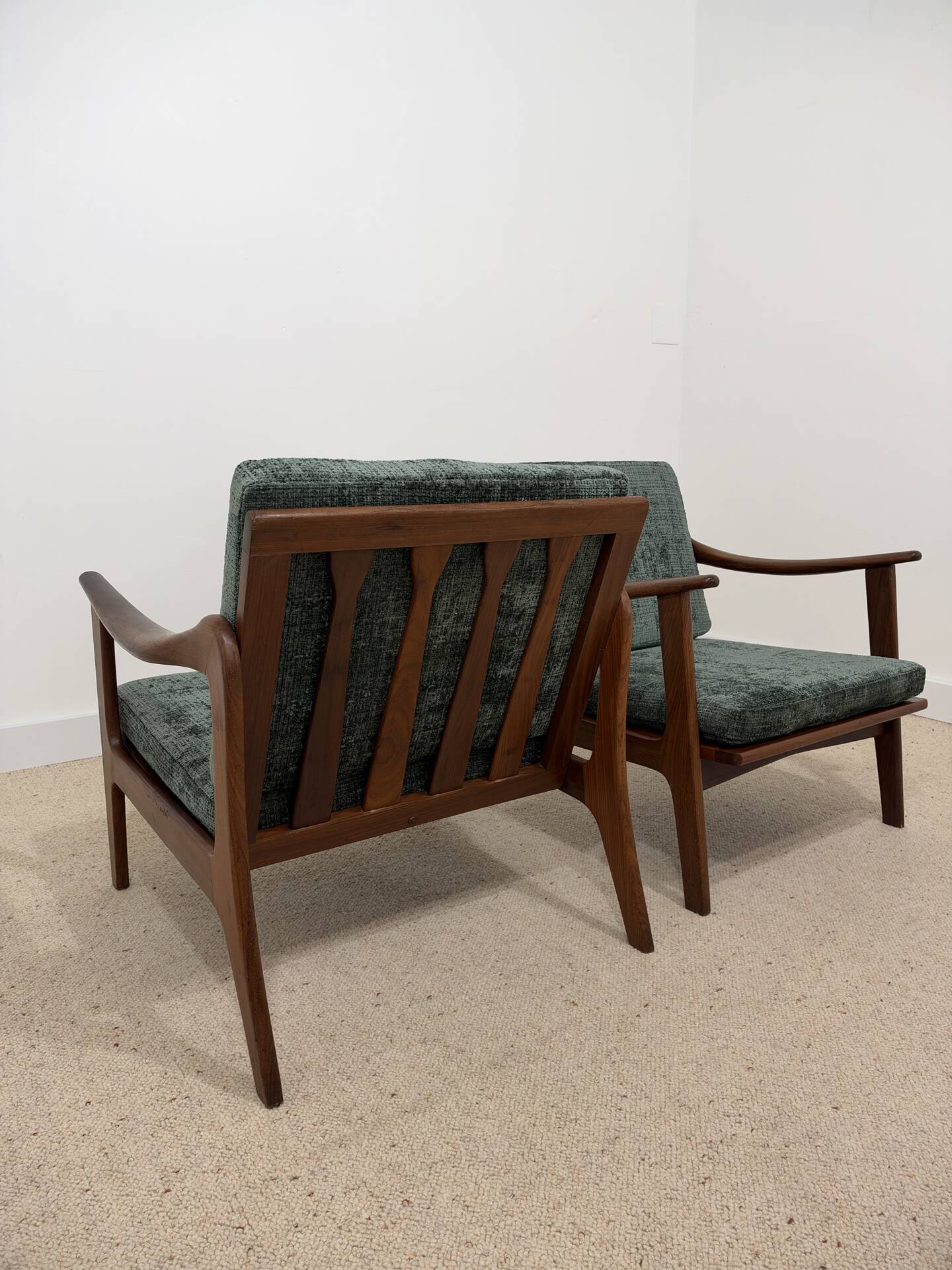 Pair of vintage Scandinavian armchairs – 1960s/70s