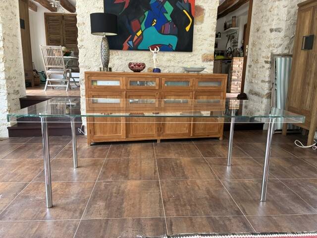 Table transparente