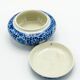 Vide-poche Delft, boîte en céramique peinte à la main bleu et blanc, 1953