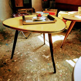 Vintage tripod coffee table