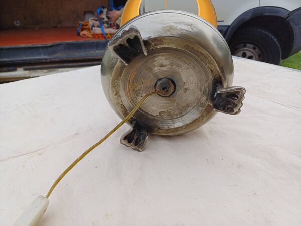 Lampe en étain des Années 60