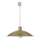 Large Scandinavian Pendant Light in Brass