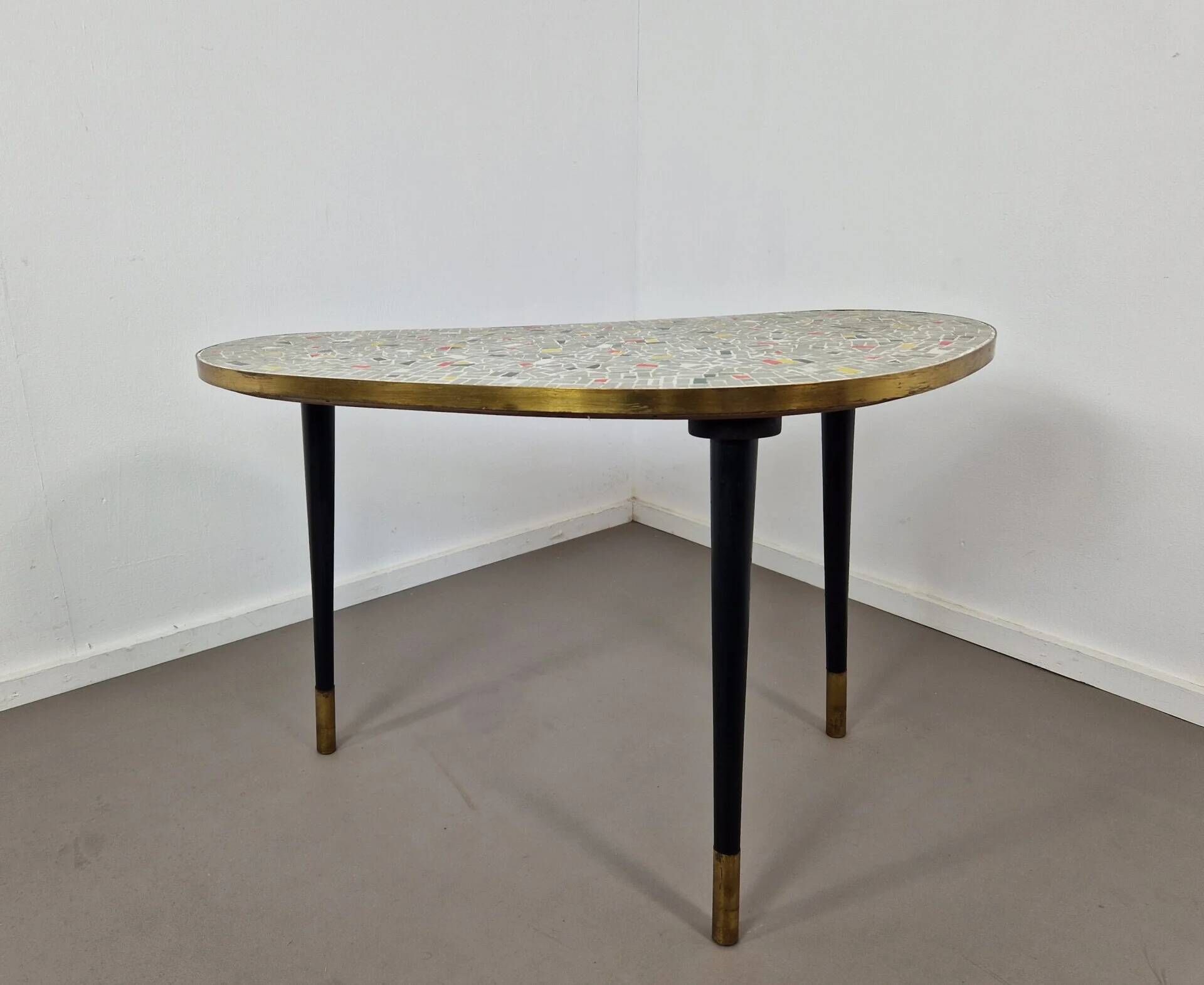 Mid-century mosaic coffee table