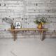 Fir farmhouse bench