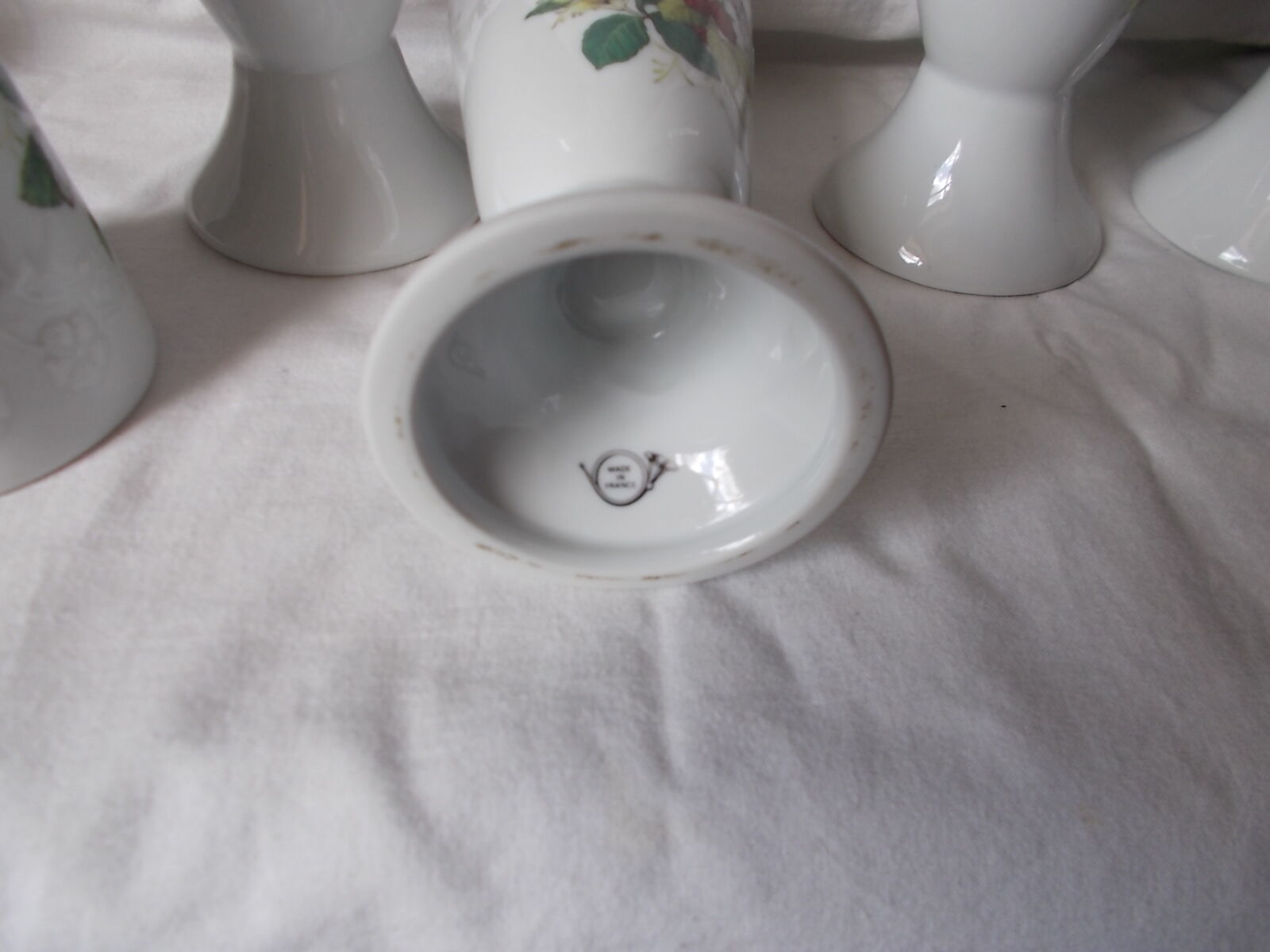Set of 6 porcelain mazagrans