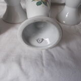Set of 6 porcelain mazagrans