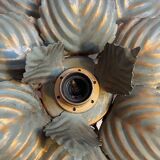 Masca metal flower wall or pendant light