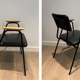 Paire de fauteuils laqués noirs Willy van de Meeren 1950