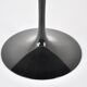 Black dining table by Eero Saarinen for Knoll, 2010