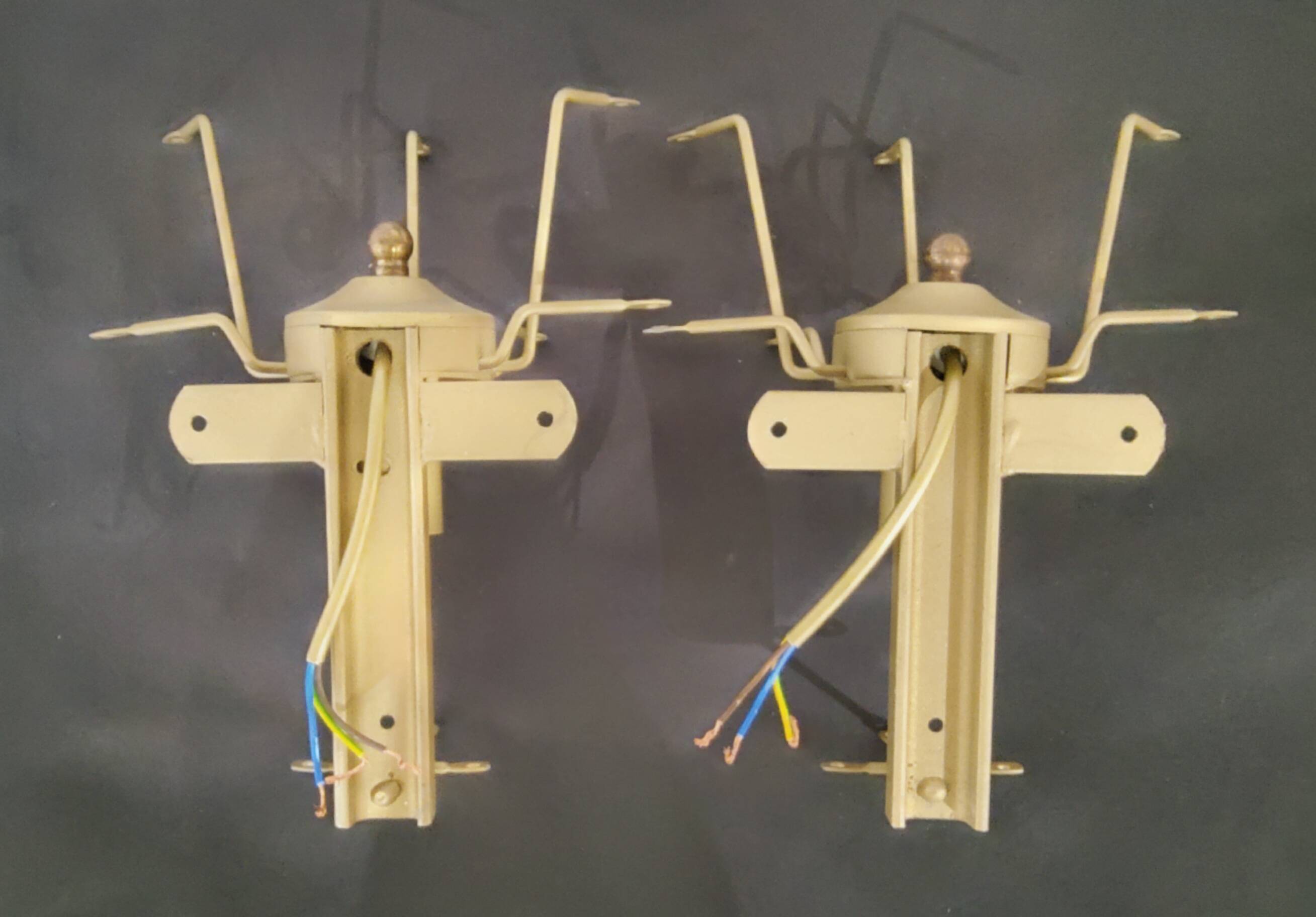 Murano glass wall sconces from Italy